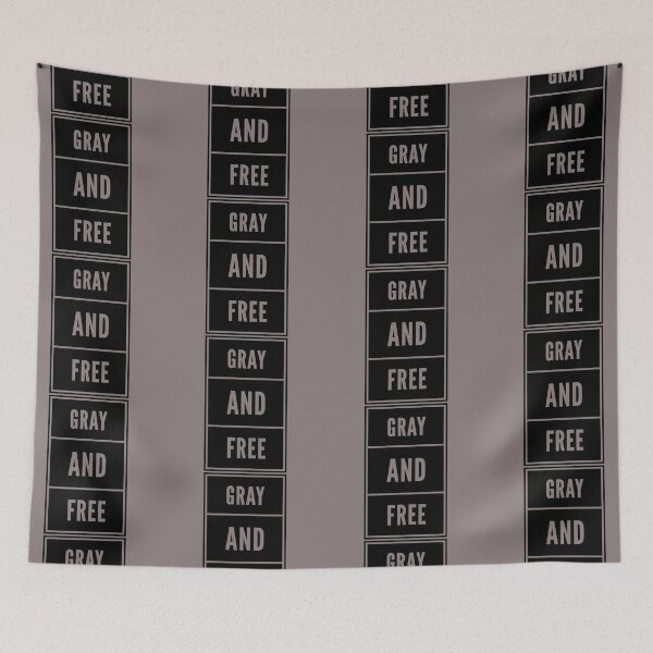 Item preview, Gray and Free designed and sold by Hairkrayzee.