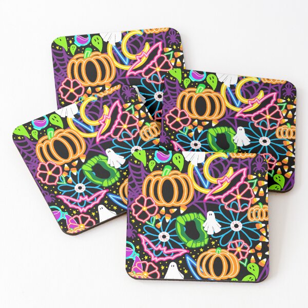 Item preview, Halloween Neon Doodle designed and sold by LRPcreations.
