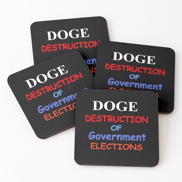 Item preview, DOGE - Destruction of Government Elections designed and sold by ESPRIT MYSTIQUE.