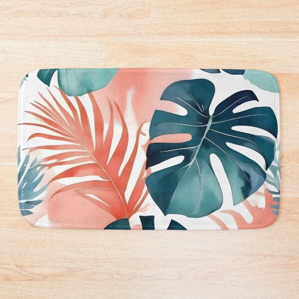 Item preview, TropiCool, Lush Monstera & Chill Sunset Feels, Exotic Leaves Dancing in a Warm Evening Glow, Fresh Leaves, Fresh Aesthetic Illustration designed and sold by Kintsugi99.