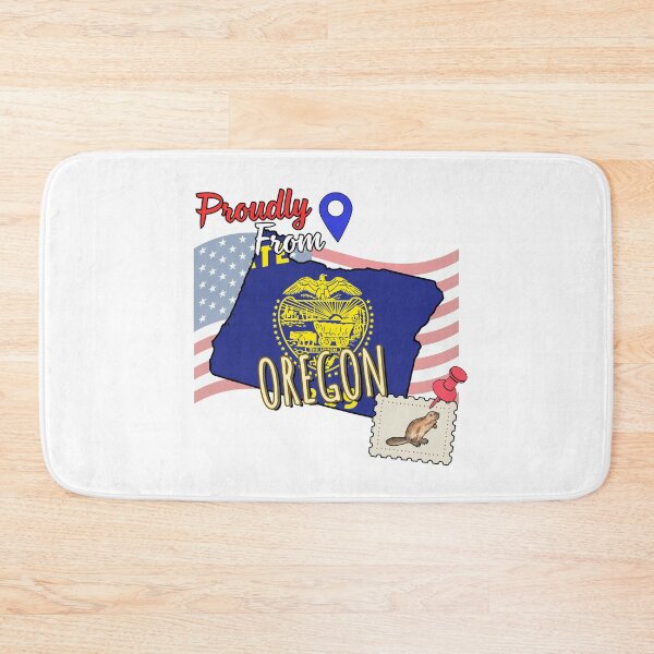 Item preview, Proudly from Oregon - USA state design designed and sold by PHRASEandSTYLE.