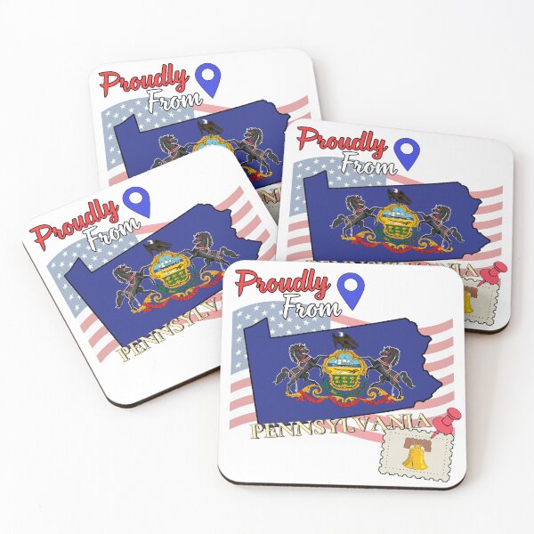 Item preview, Proudly from Pennsylvania - USA state design designed and sold by PHRASEandSTYLE.