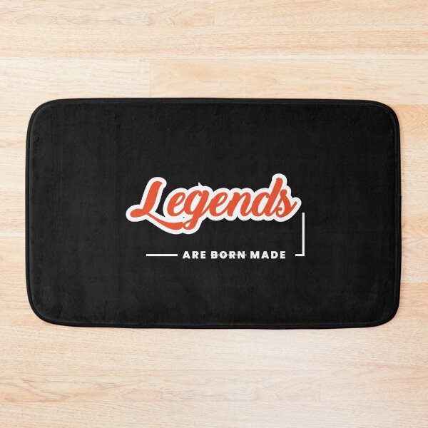 Item preview, Legends Are Not Born, They Are Made – Built Through Hard Work & Grit designed and sold by ipot.