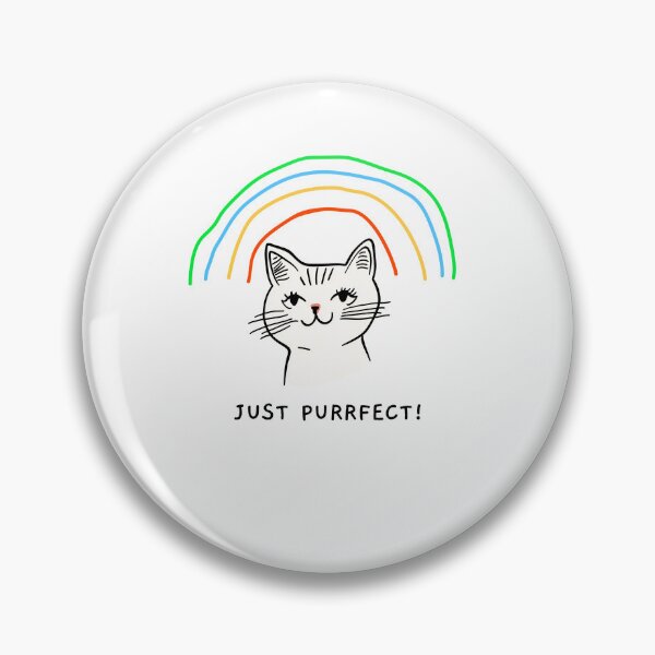 Item preview, Just Purrfect V2. Goofy, weird and fun artwork by wonkydoodleink designed and sold by wonkydoodleink.