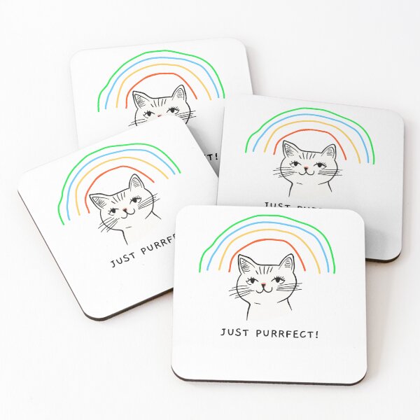 Item preview, Just Purrfect V2. Goofy, weird and fun artwork by wonkydoodleink designed and sold by wonkydoodleink.