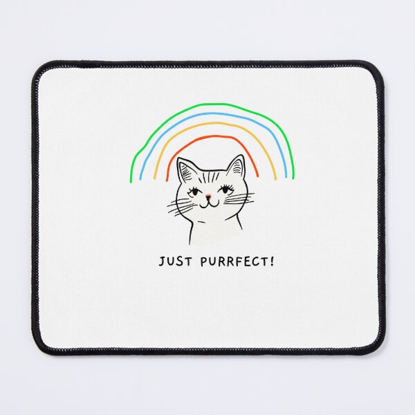 Item preview, Just Purrfect V2. Goofy, weird and fun artwork by wonkydoodleink designed and sold by wonkydoodleink.