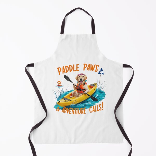 Item preview, Paddle Paws & Adventure Calls! | Kayaking Dog Adventure Design designed and sold by bannzy.
