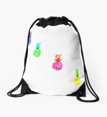 Flare pineapple Drawstring Bag