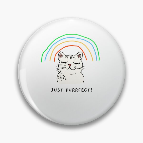Item preview, Just Purrfect V3. Goofy, weird and fun artwork by wonkydoodleink designed and sold by wonkydoodleink.
