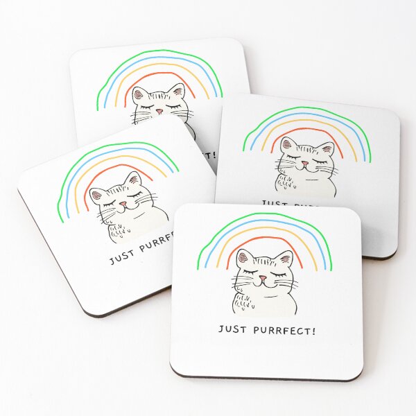Item preview, Just Purrfect V3. Goofy, weird and fun artwork by wonkydoodleink designed and sold by wonkydoodleink.