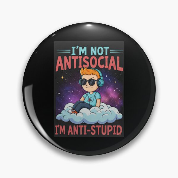 Item preview, Anti social  designed and sold by JBaystro.