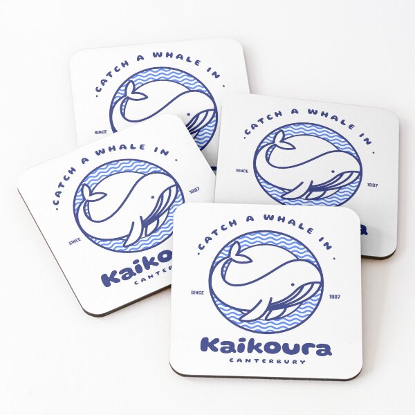 Item preview, Catch a Whale in Kaikōura - Minimalist Humor Tee designed and sold by Highway45nz.