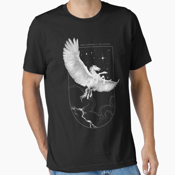 Vista previa del artículo con la obra «Pegasus Ad Astra», diseñado y vendido por AKelleyDesigns.