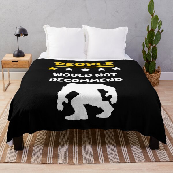 Item preview, Bigfoot Funny People Rating - People Would Not Recommend designed and sold by Spyshirt.