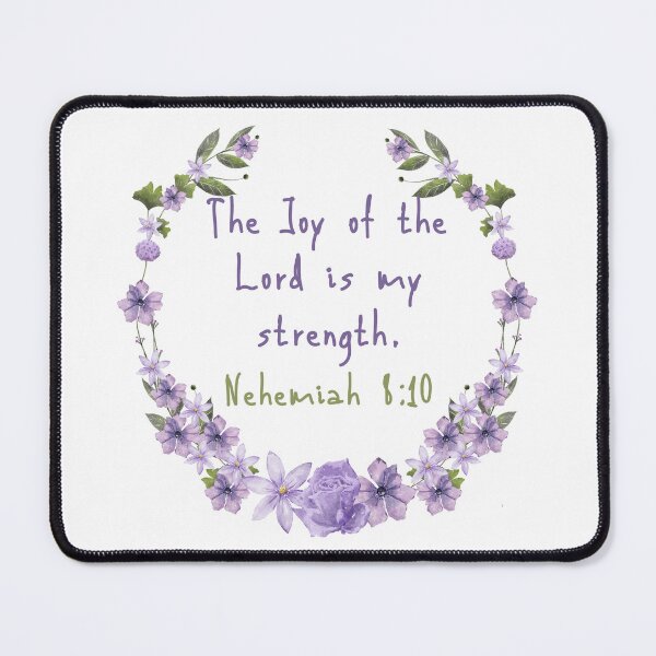 Item preview, The Joy of the Lord is My Strength - Nehemiah 8:10 designed and sold by MoriaStore.