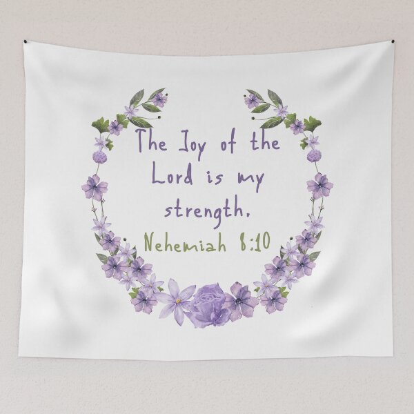 Item preview, The Joy of the Lord is My Strength - Nehemiah 8:10 designed and sold by MoriaStore.