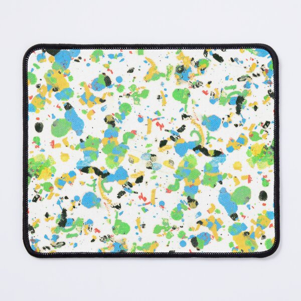 Item preview, colorful abstract splatter art painting designed and sold by adbrotherstudio.