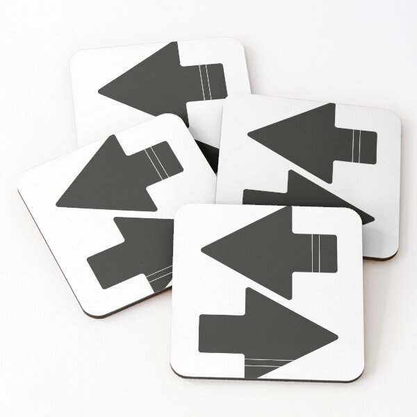 Item preview, Two black arrows with white lines designed and sold by ZorianArt.