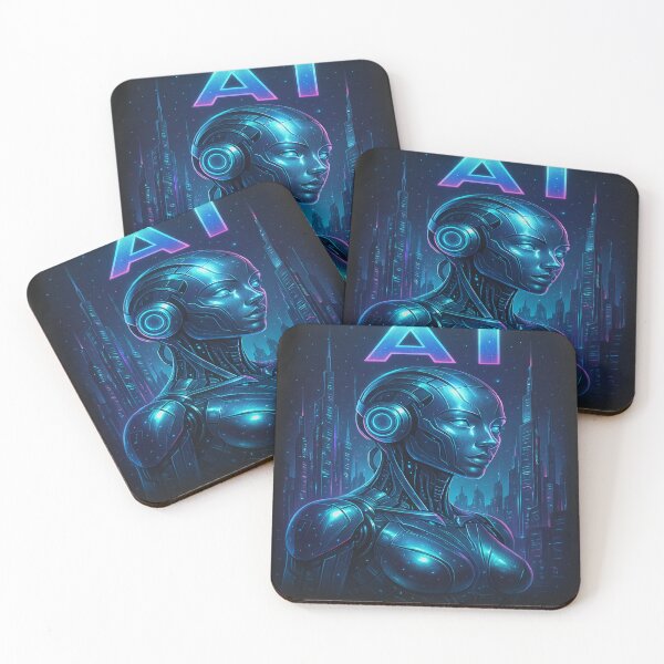 Item preview, A I  Robot designs designed and sold by Kimmy and Zamiah Art.