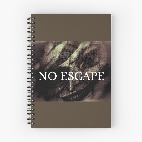 Item preview, No Escape – Dark Grinning Face Abstract Art designed and sold by Anomaly Effect.