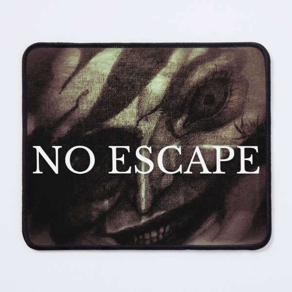 Item preview, No Escape – Dark Grinning Face Abstract Art designed and sold by Anomaly Effect.
