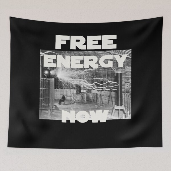 Item preview, Nikola Tesla FREE ENERGY  designed and sold by DrViStudio.