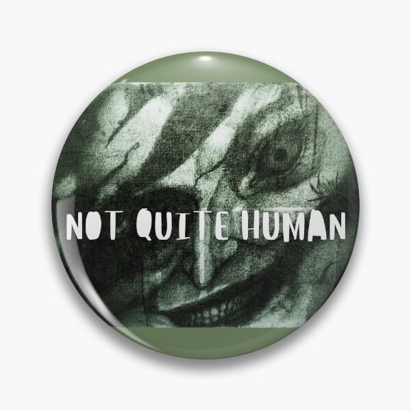 Item preview, Not Quite Human – Eerie Green Grinning Face Abstract Art designed and sold by Anomaly Effect.