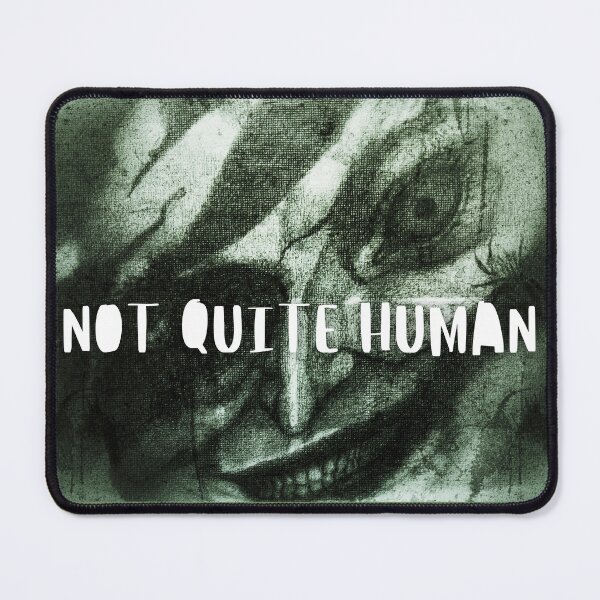 Item preview, Not Quite Human – Eerie Green Grinning Face Abstract Art designed and sold by Anomaly Effect.