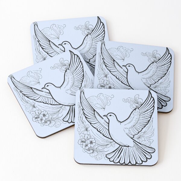 Item preview, Flying Eagle Silhouette | Bold Black Minimalist Bird Line Art designed and sold by Leo-stella.