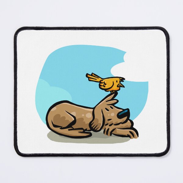 Item preview, Puppy Waiting and Bird. B26 designed and sold by ParissiFriends.