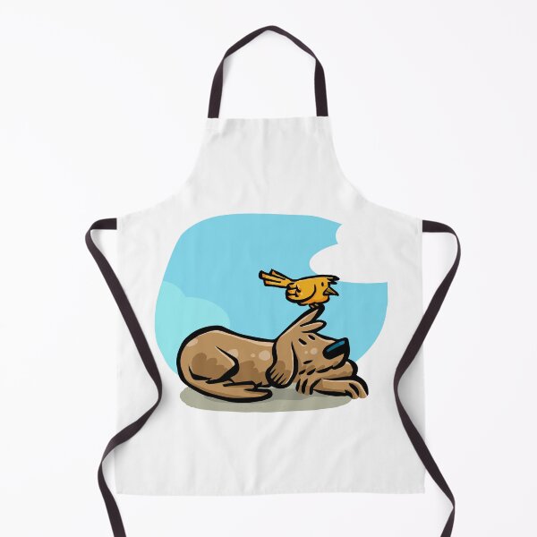 Item preview, Puppy Waiting and Bird. B26 designed and sold by ParissiFriends.