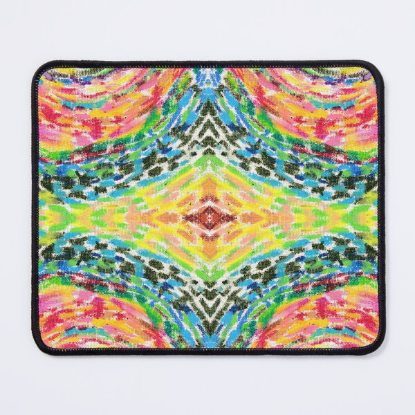 Item preview, Copy of Abstract Spiral Art painting, colorful patch and dot print designed and sold by adbrotherstudio.