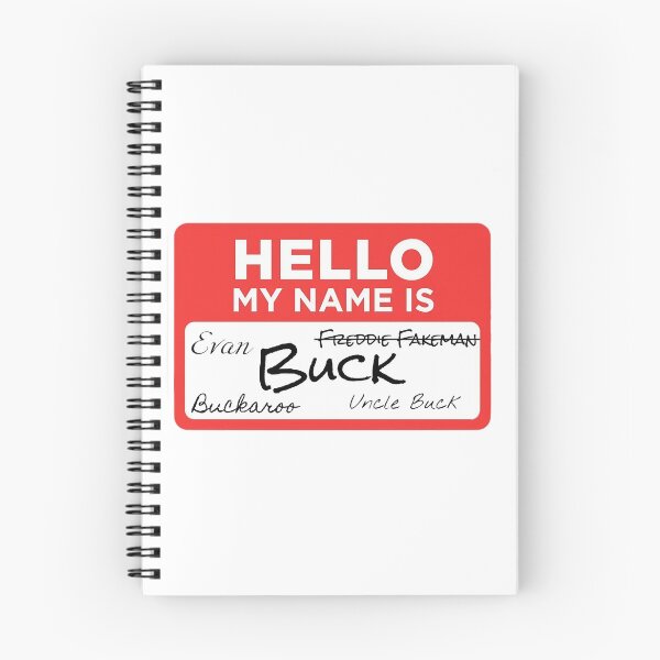 Item preview, Buck Nametag designed and sold by RuthandRose.