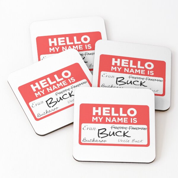 Item preview, Buck Nametag designed and sold by RuthandRose.
