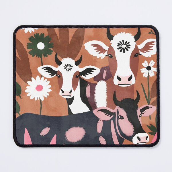 Item preview, Pichwai Twist Cows Farm Animals designed and sold by 83oranges.com.