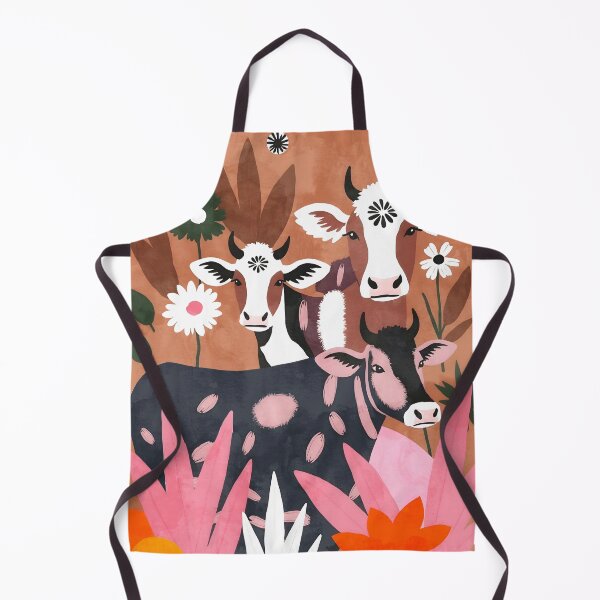 Item preview, Pichwai Twist Cows Farm Animals designed and sold by 83oranges.com.