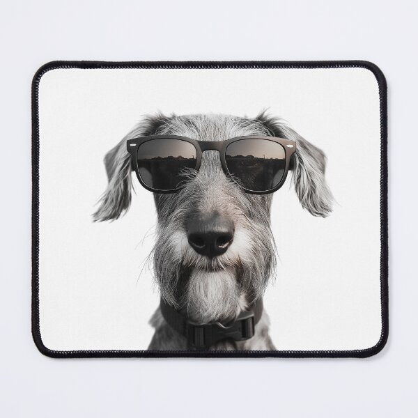 Item preview, Funny cool Irish Wolfhound Dog wearing sunglasses designed and sold by LazyOwlStore.