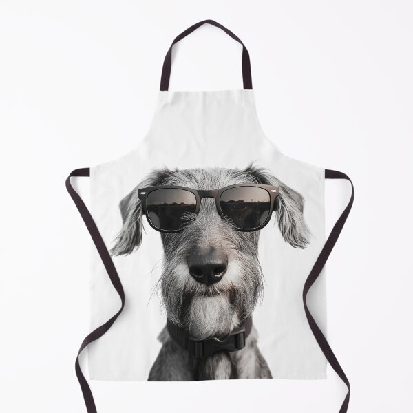 Item preview, Funny cool Irish Wolfhound Dog wearing sunglasses designed and sold by LazyOwlStore.