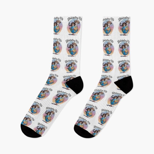 Item preview, Globetrotting Kitty | Whimsical Traveling Cat Adventure Design designed and sold by bannzy.