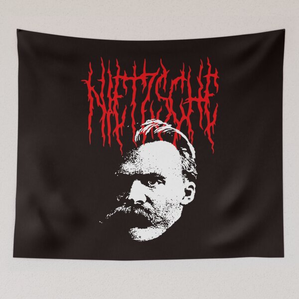Item preview, Friedrich Nietzsche Metal Philosopher designed and sold by Coolken kurrrr.