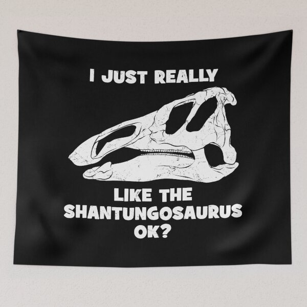 Item preview, Shantungosaurus fossil skull designed and sold by NicGrayGraphic.