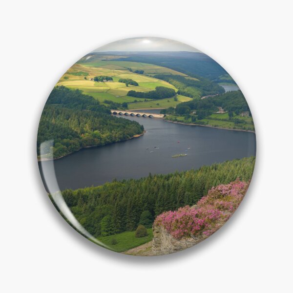 Item preview, Ladybower Reservoir From Bamford Edge designed and sold by Alisonchambers2.