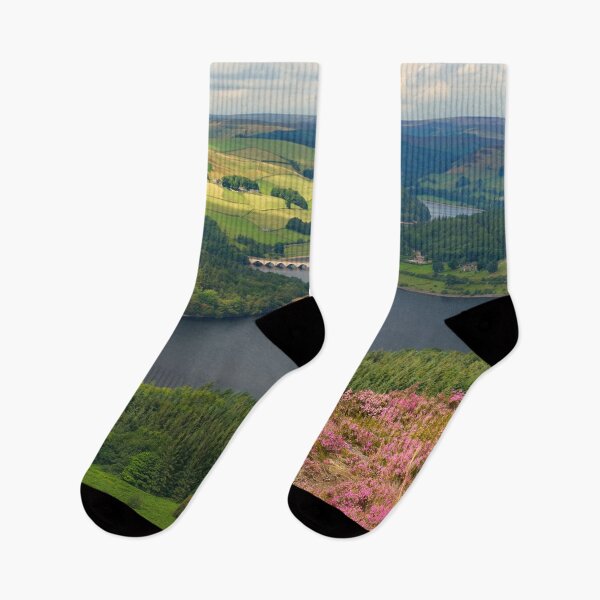 Item preview, Ladybower Reservoir From Bamford Edge designed and sold by Alisonchambers2.