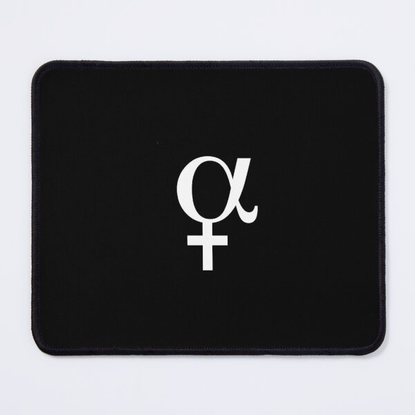 Item preview, Alpha Female Symbol (White on Black) designed and sold by ModdiesColors.