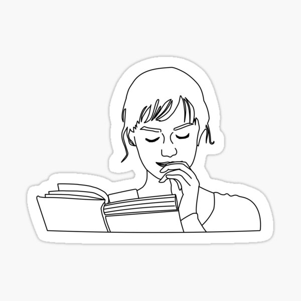 Artikel-Vorschau von Elizabeth Bennet beim Lesen, designt und verkauft von A Spark of Magic.