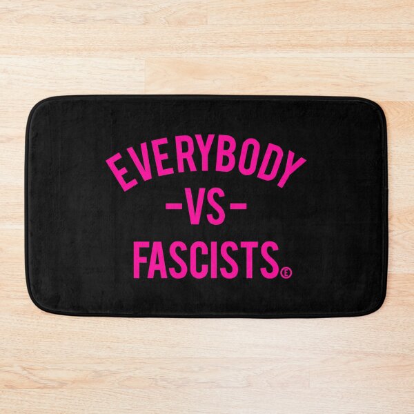 Item preview, Everybody VS Fascists (circle E for equality) - Hot pink designed and sold by Thelittlelord.