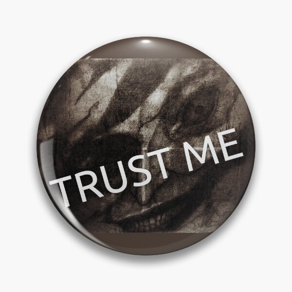 Item preview, Trust Me – Dark Grinning Face Abstract Art designed and sold by Anomaly Effect.