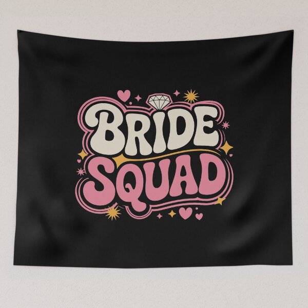 Item preview, Bride Squad Bachelorette Party designed and sold by tmerchtrends.