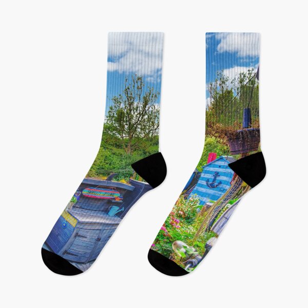 Item preview, Seaside Cottage Garden at Robin Hoods Bay designed and sold by Alisonchambers2.
