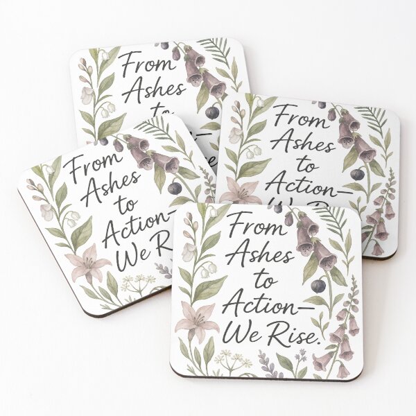 Item preview, From Ashes to Action – We Rise designed and sold by SALTYMTNHIVE.